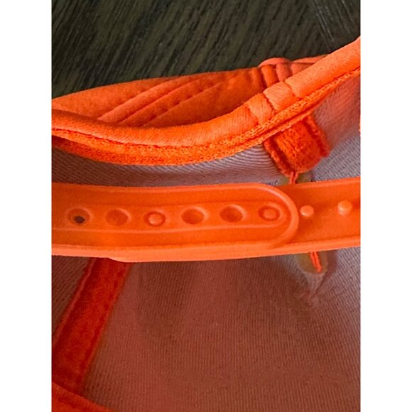 Blaze Orange hunting novelty Deer "Tremble" Snapback Hat - Picture 6 of 8